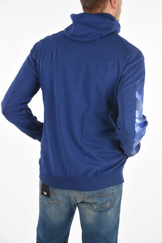 ARMANI EXCHANGE hooded sweatshirt with zip closure