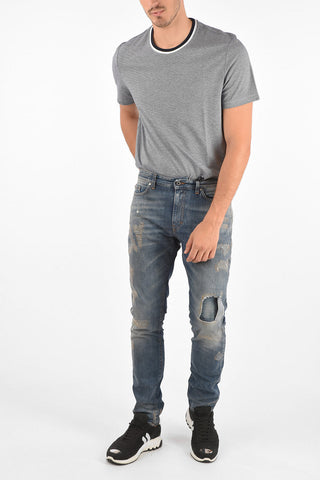 distressed jeans DEN Vita Regolare 20cm