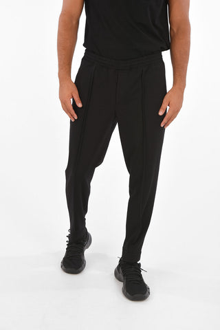 Ankle Zipped Regular Waist Slim Fit Joggers