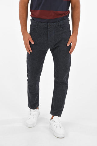 EMPORIO Pantalone J04 in cotone stretch Loose fit
