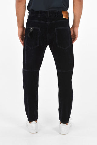 EMPORIO velvet J04 loose pants