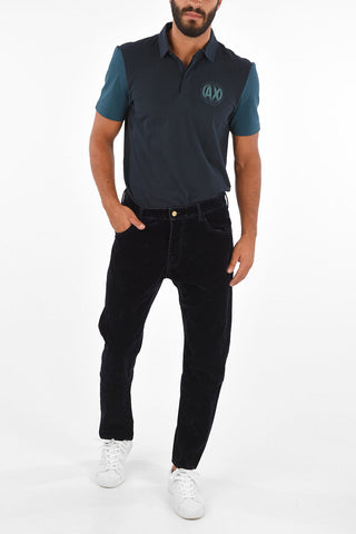 EMPORIO velvet J04 loose pants