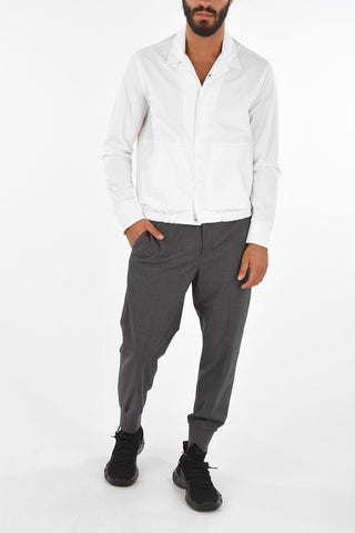 TRAVEL 2 Pocket Loose Blouson Fit Shirt