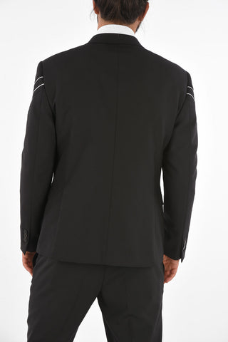 TRAVEL Embroidered MODERNIST ZIP Slim Fit Blazer