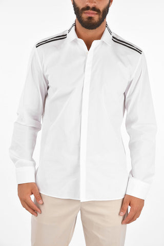 TRAVEL Hidden Closure STRIPE Shirt