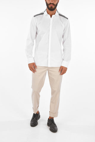 TRAVEL Hidden Closure STRIPE Shirt