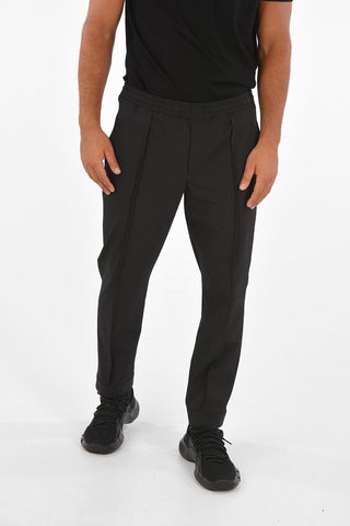 Single Pleated Regular Waist Slim Fit Pants