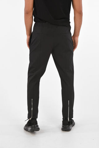Single Pleated Regular Waist Slim Fit Pants