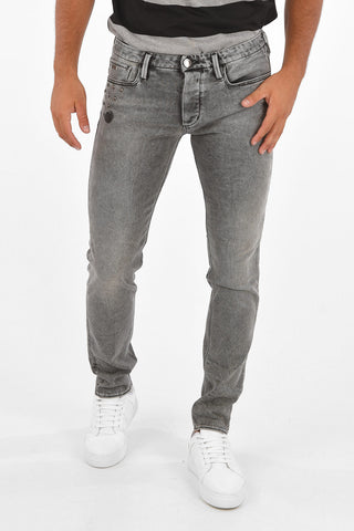 EMPORIO Jeans J00 Slim Fit con borchie 16cm