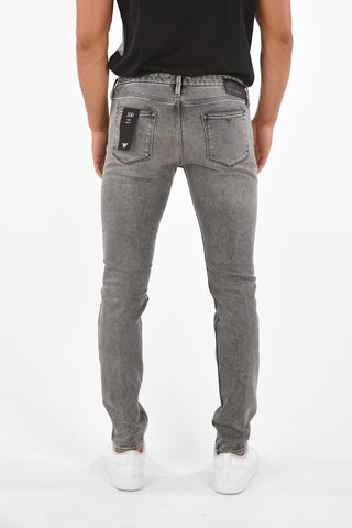 EMPORIO Jeans J00 Slim Fit con borchie 16cm