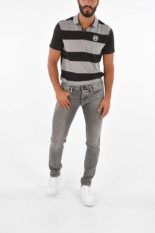 EMPORIO Jeans J00 Slim Fit con borchie 16cm