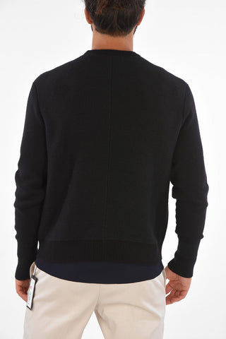 TRAVEL Patch Pocket Crew-Neck Sweatshirt