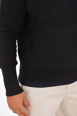 TRAVEL Patch Pocket Crew-Neck Sweatshirt