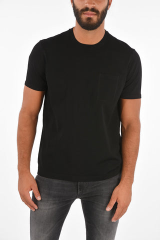 TRAVEL Slim Wide Fit Knit T-Shirt