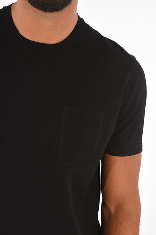TRAVEL Slim Wide Fit Knit T-Shirt
