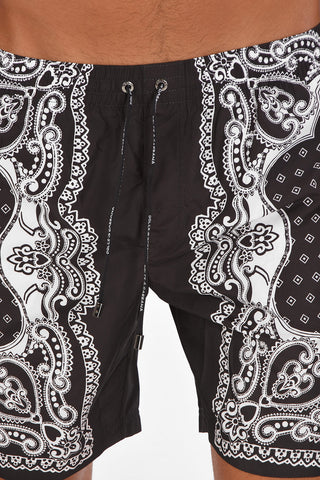BEACHWEAR Printed Three Pocket Swimshorts