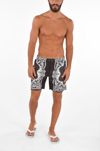 BEACHWEAR Printed Three Pocket Swimshorts