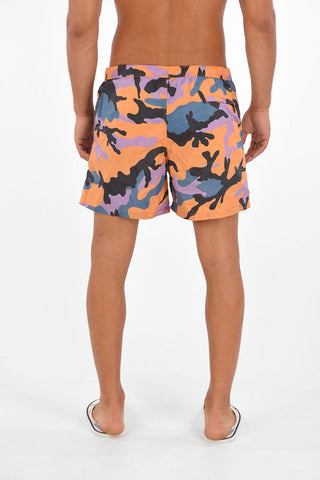 Two Tone Camouflage Three Pocket Swishort