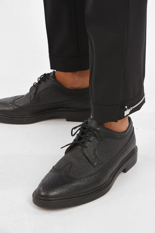 TRAVEL Regular Waist ZIP-HEM Slim Fit Pants