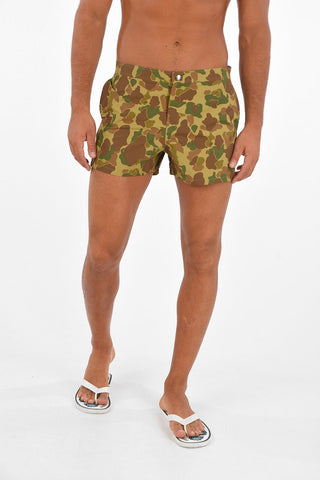 Two Pocket Camouflage Swimshorts