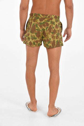 Two Pocket Camouflage Swimshorts