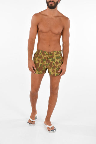 Two Pocket Camouflage Swimshorts