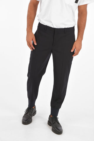 Elastc Ankle Band Low-Waist Pants