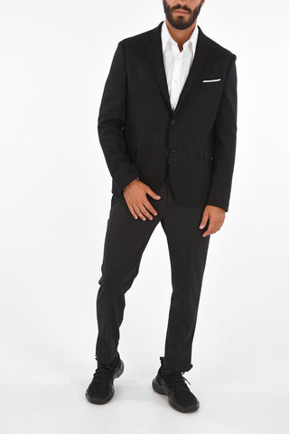 TRAVEL Half-Lined Slim Fit Blazer