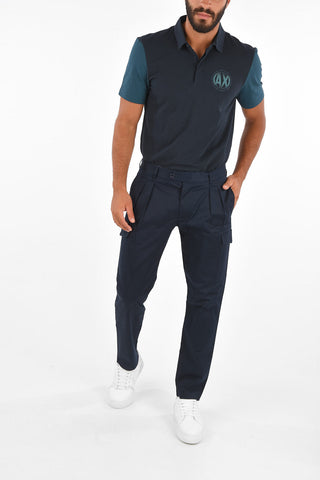ARMANI EXCHANGE double pleat cargo pants