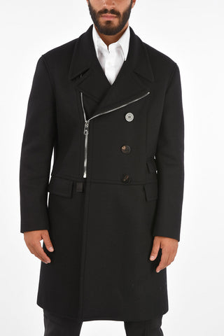 TRAVEL Double-Breasted Slim Fit Coat