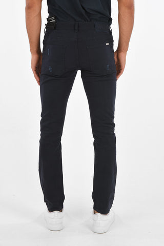 ARMANI EXCHANGE 18cm vintage effect slim fit jeans