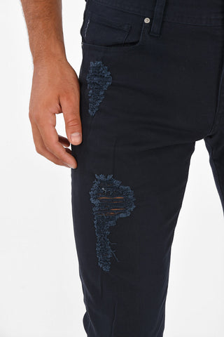 ARMANI EXCHANGE 18cm vintage effect slim fit jeans