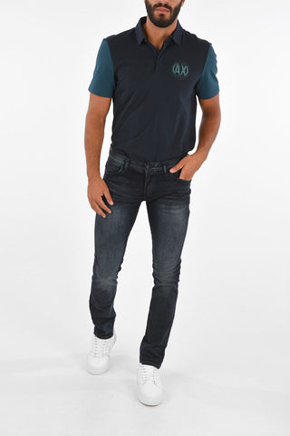 EMPORIO 17cm stretch denim jeans