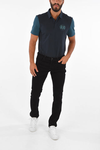 EMPORIO corduroy J06 slim fit pants L.34