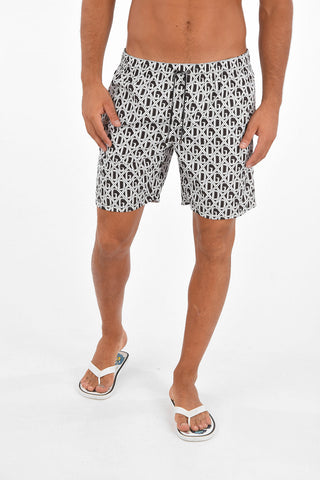 BEACHWEAR Costume a Tre Tasche Stampato Monogram