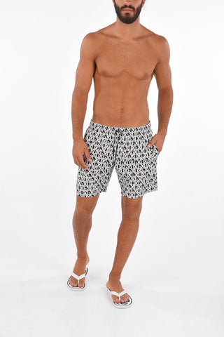BEACHWEAR Costume a Tre Tasche Stampato Monogram