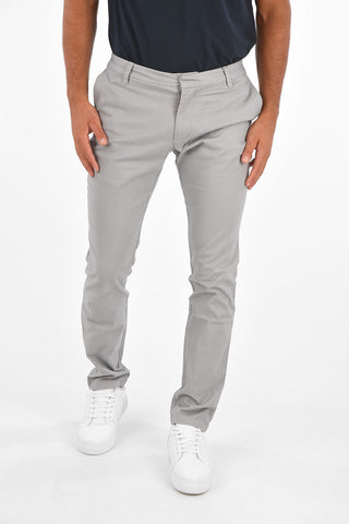 ARMANI EXCHANGE stretch cotton slim fit chinos