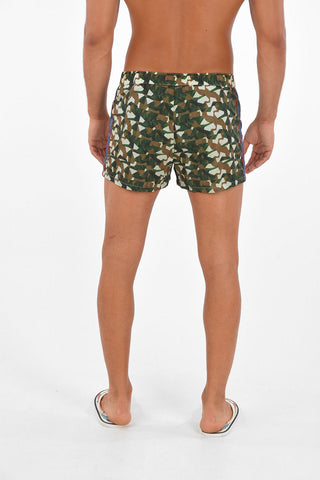 Zipped Pocket Double-Face Swimshorts