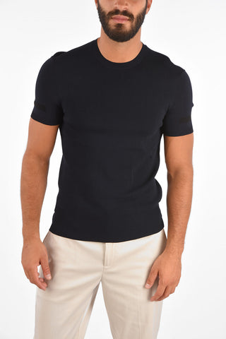 Slim Fit Knit T-Shirt