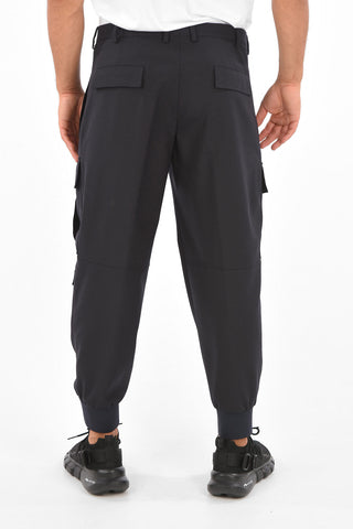 Pantaloni Cargo Slouch Fit a Vita Bassa