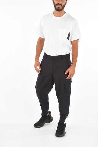 Pantaloni Cargo Slouch Fit a Vita Bassa