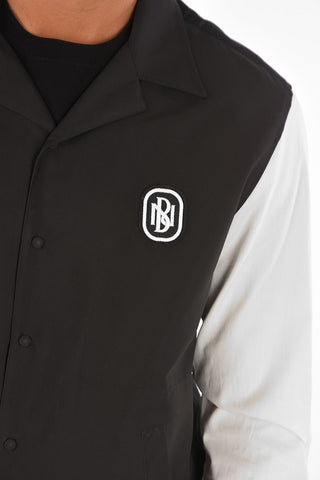 TRAVEL Camicia Loose Blouson Fit MONOGRAM a 2 Tasche