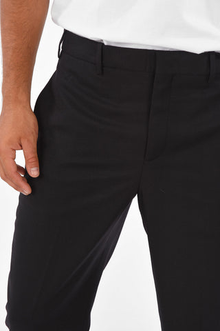 Hidden Closure Slim Fit Pants