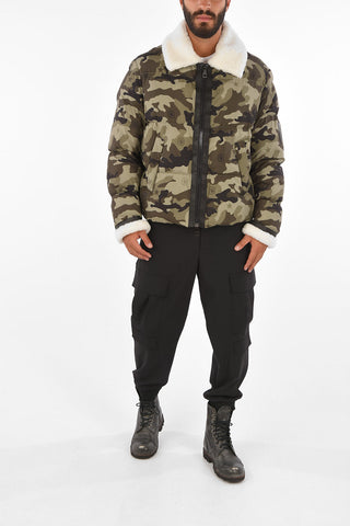 TRAVEL Shearling Collar Standard Fit Jacket