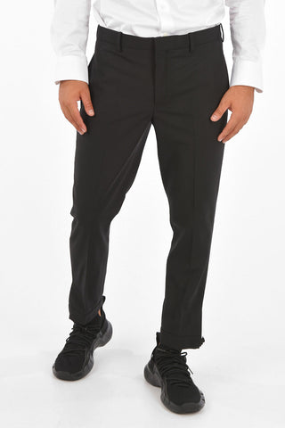 Regular Waist TRAVEL ZIP-HEM Slim Fit Pants