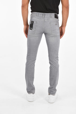 EMPORIO corduroy J06 slim fit pants L.34