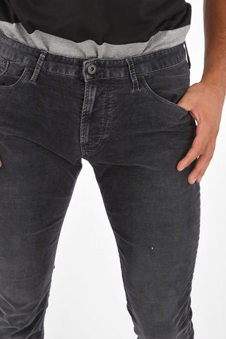 EMPORIO corduroy J06 slim fit pants L.32
