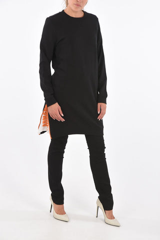 ARMANI EXCHANGE Side Zip Sweater Dress