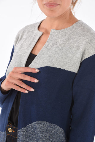 ARMANI EXCHANGE Lurex Detailed No Button Cardigan