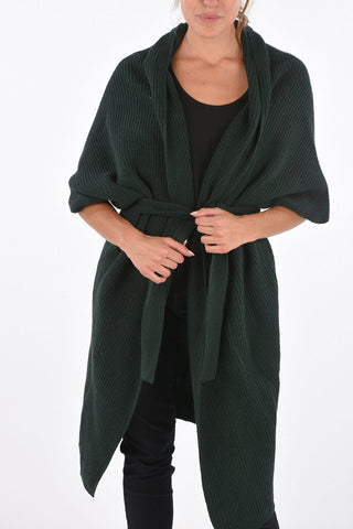ARMANI EXCHANGE Long-Line Belted Cardigan